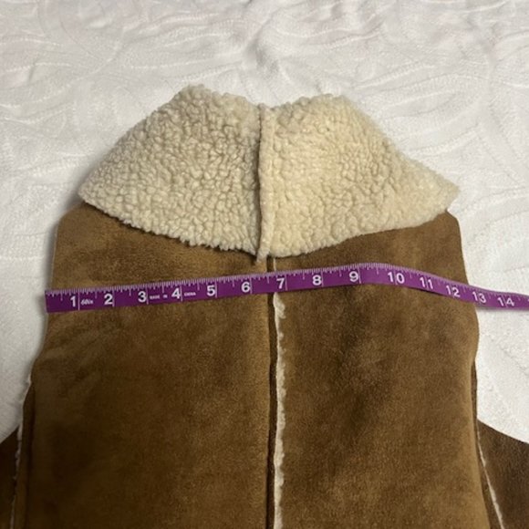 Michael Kors Brown Shearling Vest - Picture 10 of 12